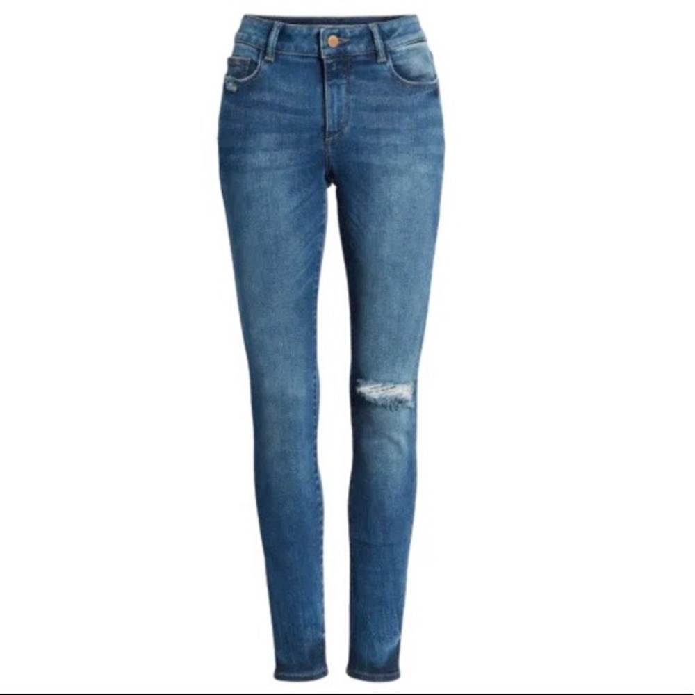 DL1961 Emma Ripped Skinny Jeans - Picture 4 of 6